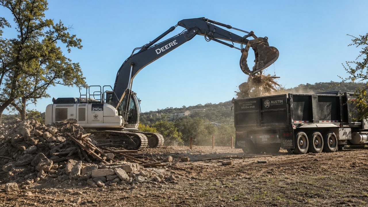 Demolition and haul-off